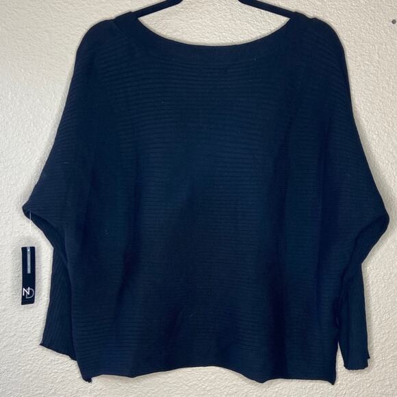 New Directions Black Dolman Sweater Size XL New With Tags - Picture 3 of 8